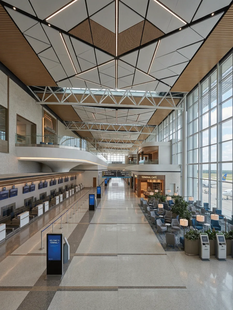 Boutique hotel commercial space